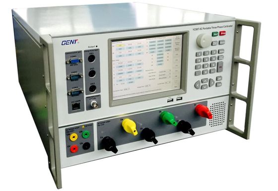 Bom preço Equipamento de ensaio de medidores portáteis polifásicos YC99T-5c Calibração de medidores elétricos 0-600V on-line