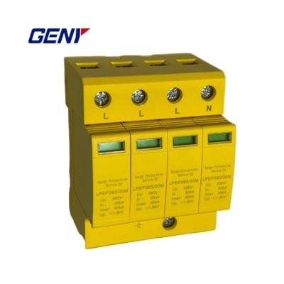 Bom preço LPEP 385/20M Series Surge Protective Device with 385V Max Continuous Voltage 35mm Rail Mounting and Up≤1.8kV Protection Level on-line