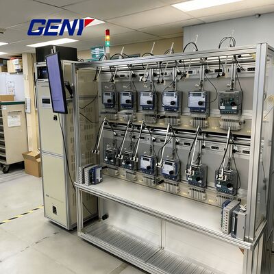 Equipamento de ensaio de medidores trifásicos sem desconexão baseado em TIC