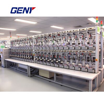 Banco de ensaio profissional de medidor de energia trifásico para fabricantes de serviços públicos e medidores